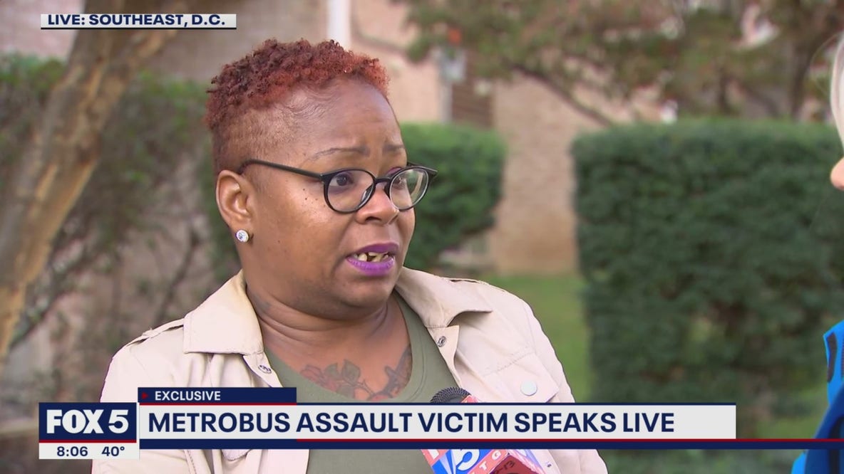 Metrobus assault victim speaks exclusively to FOX 5